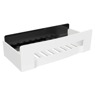 Dusjhylle med Dusjskrape <strong>Line</strong>  Hvit Matt 23 cm