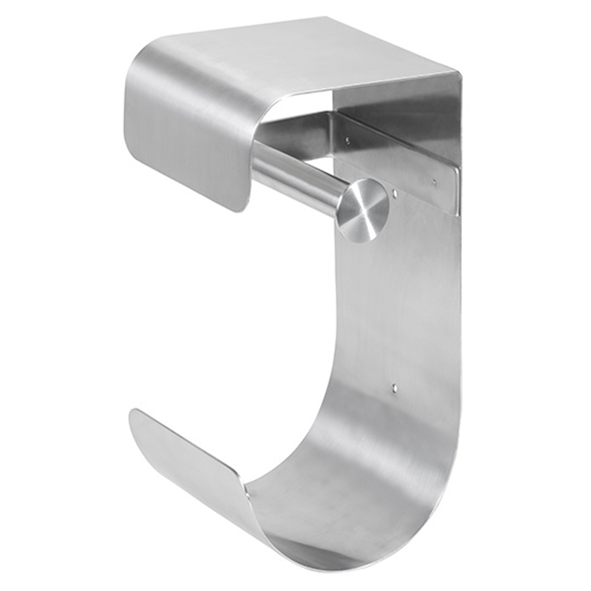 Dobbel Toalettpapirholder Krom Matt
