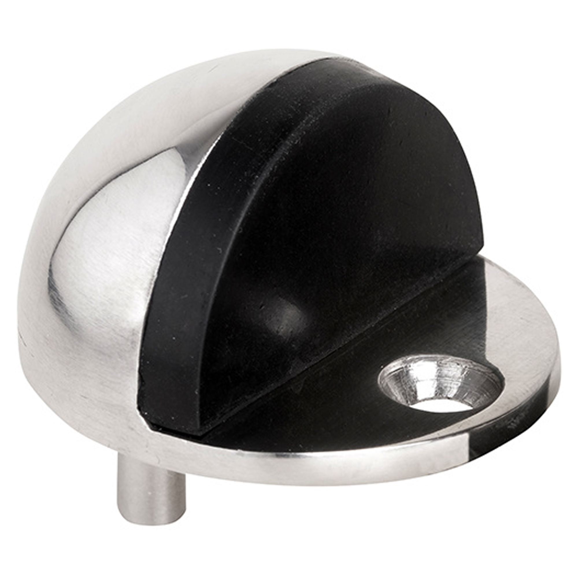 Dørstopper for Gulv Krom Blank