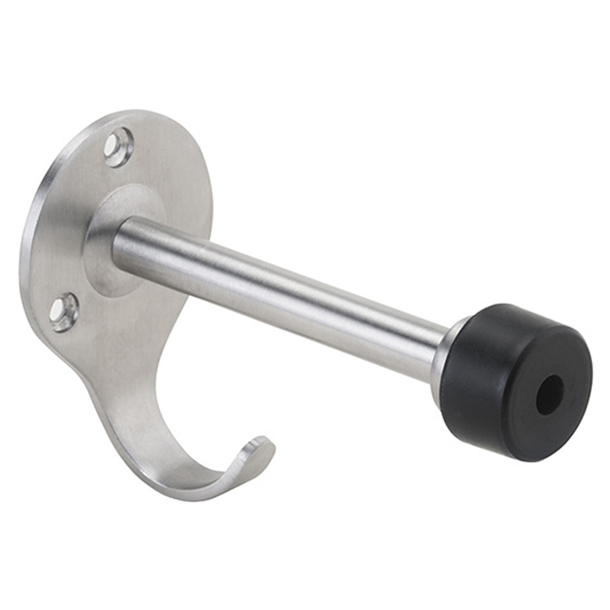 Dørstopper for Vegg Krom Matt