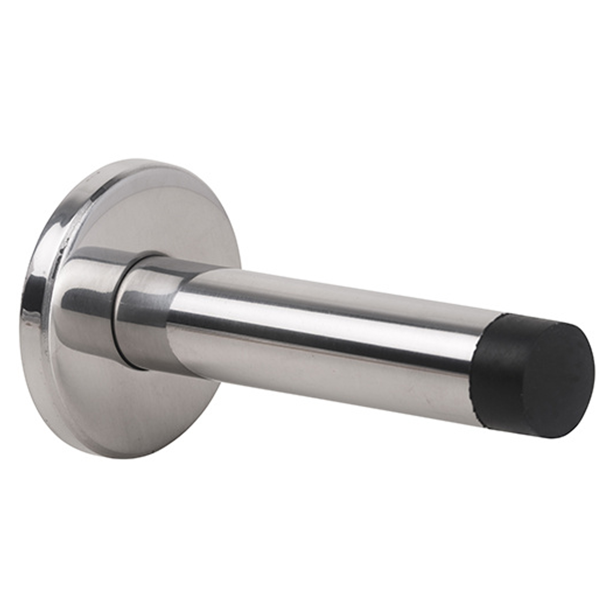 Dørstopper for Vegg Krom Blank