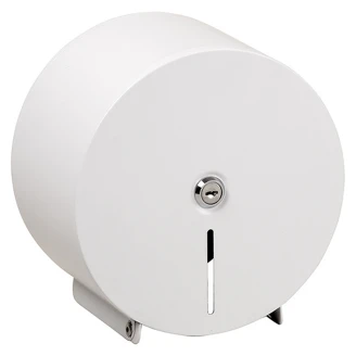 Toalettpapirholder Jumbo Hvit Matt 20 cm