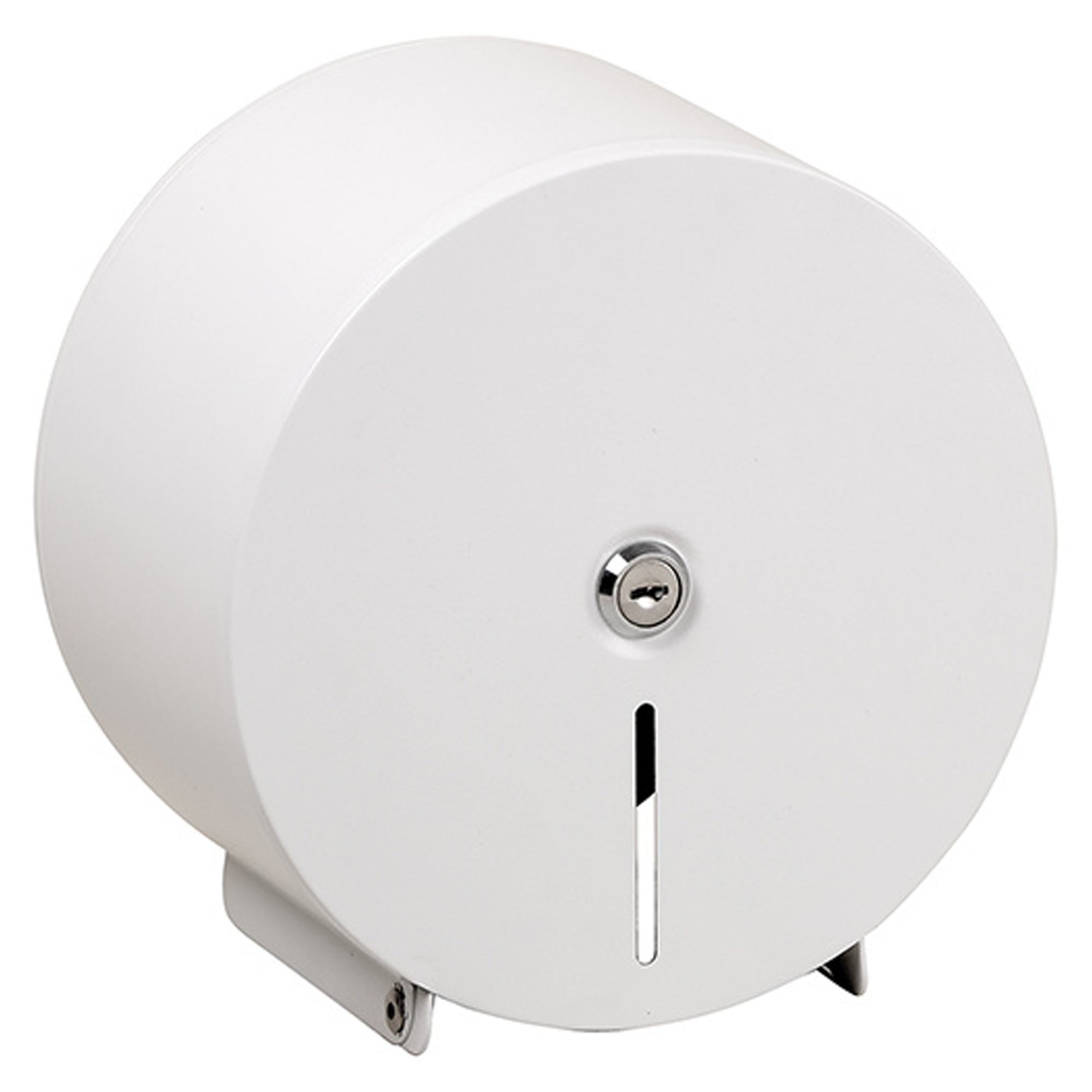 Toalettpapirholder Jumbo Hvit Matt 20 cm