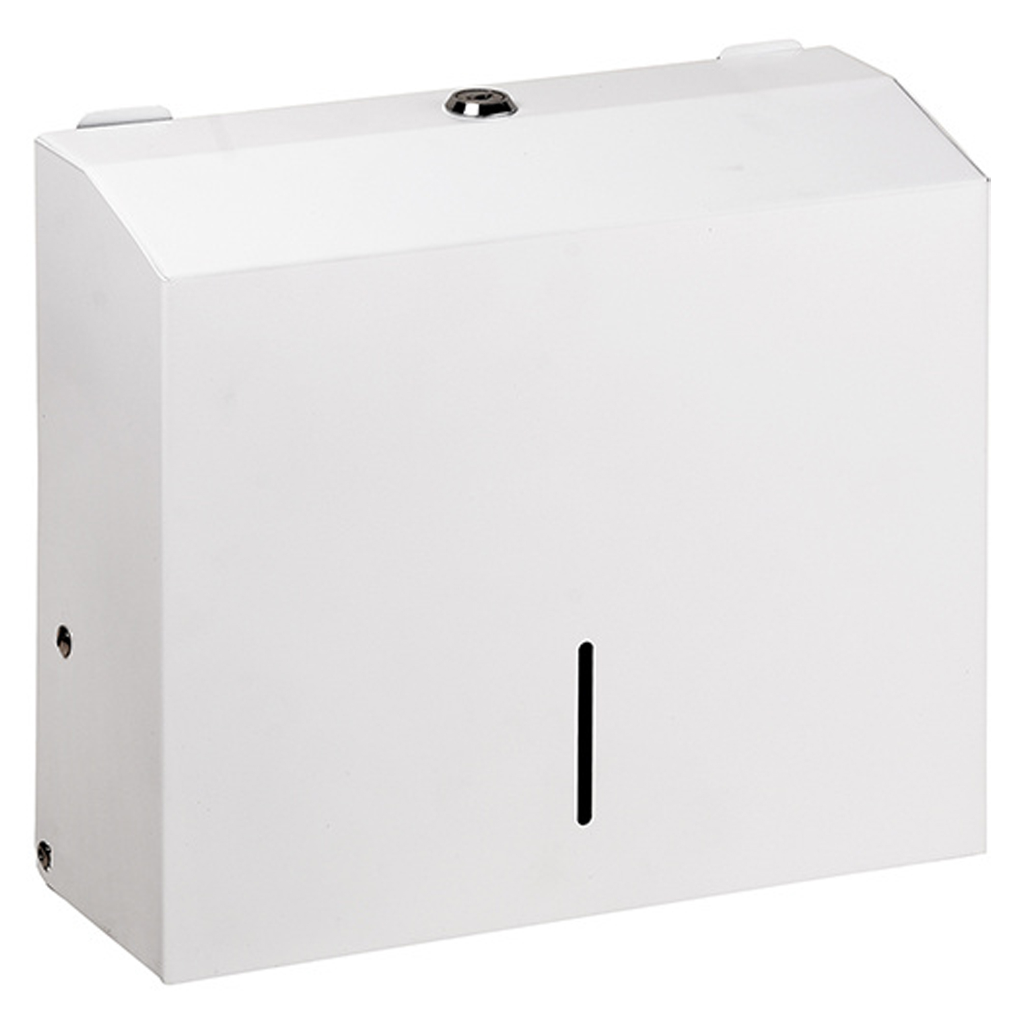 Papirhåndkledispenser Hvit Matt 25 cm