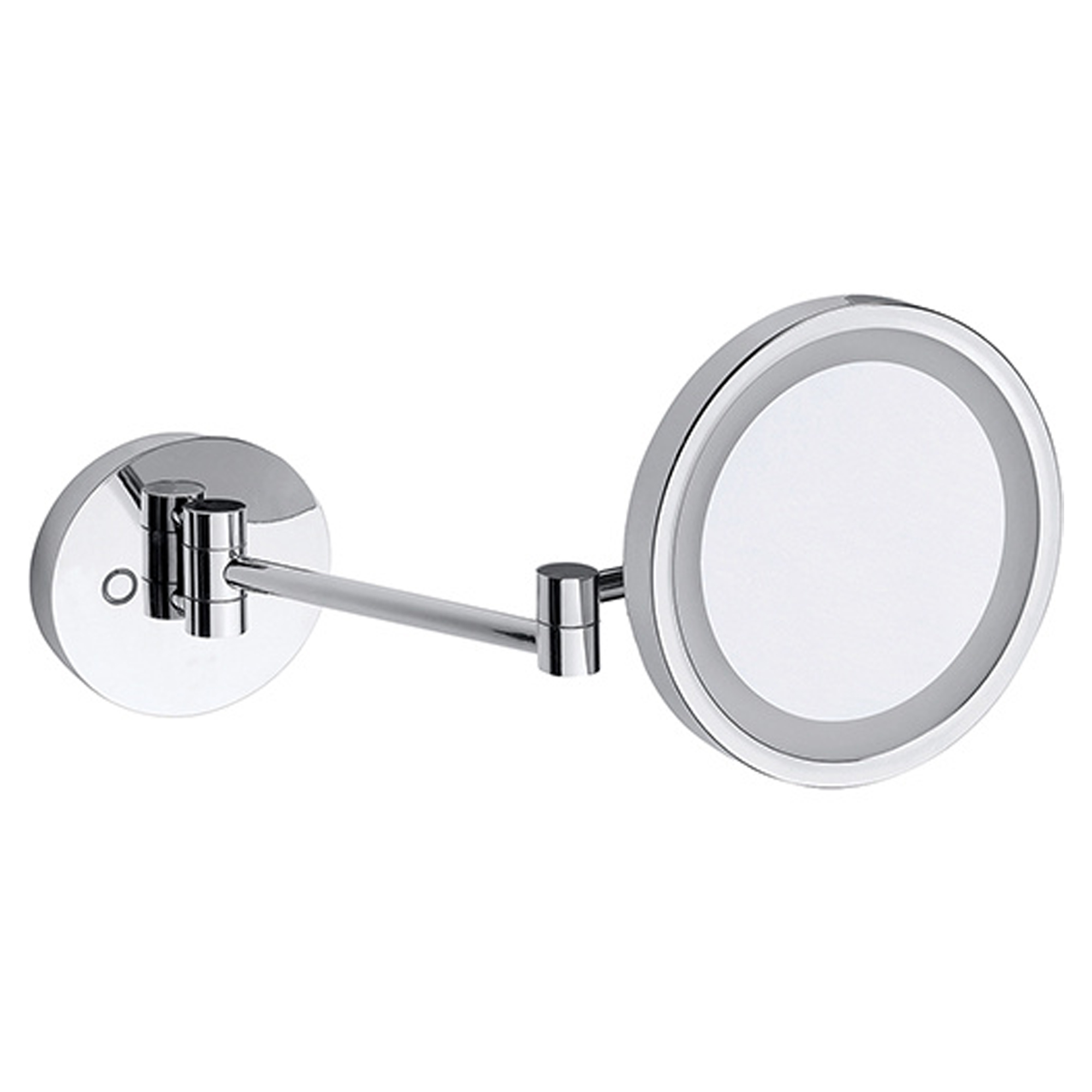 Sminkespeil med LED-belysning Elega Krom Blank 20 cm