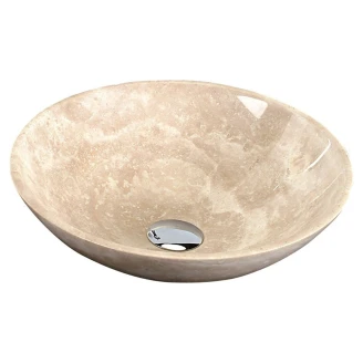 Servant <strong>Ornella</strong>  Beige Matt Rund Ø 40 cm