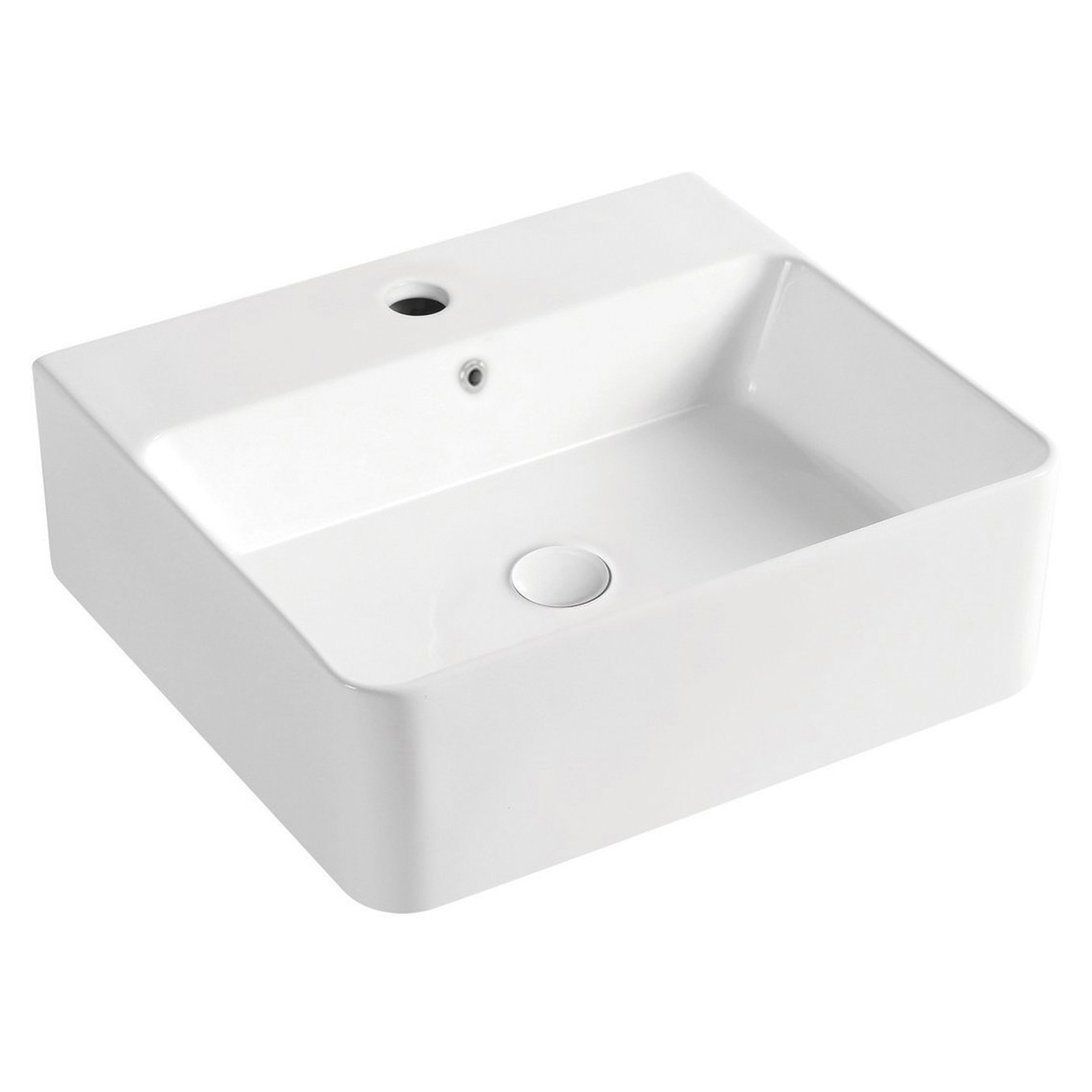 Servant Trivio Hvit Blank 46x42 cm