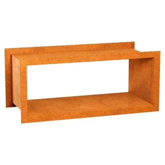 Cortena Vedstativ <strong>Lena SKL</strong>  Cortenstål 88x40 cm