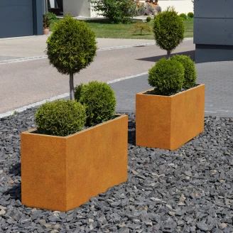 Cortena Krukke <strong>Depo</strong>  Cortenstål 125x45x60 cm