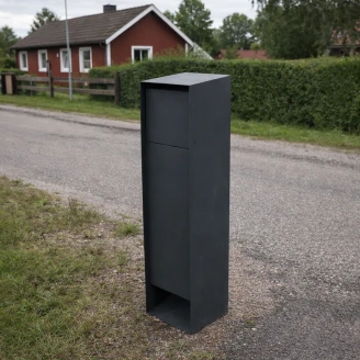 Postkasse <strong>Hortum</strong>  Antrasitt 30x45x120 cm
