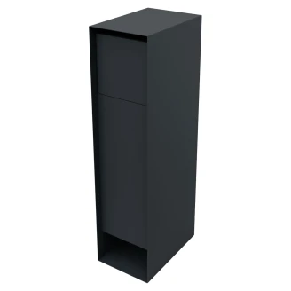Postkasse <strong>Hortum</strong>  Antrasitt 30x45x120 cm