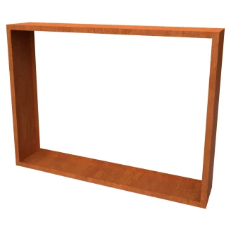 Vedstativ <strong>Vermis</strong>  Cortenstål 200x38x150 cm