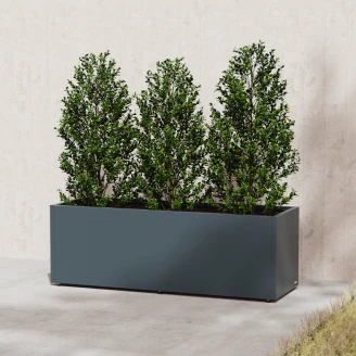 Herstera Utekrukke <strong>Alameda</strong>  Antrasitt 150x50x50 cm