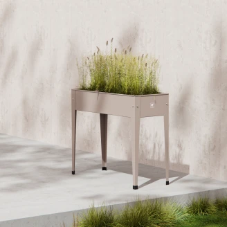 Herstera Plantebord <strong>Vergel</strong>  Mørk Taupe 100x40x84 cm