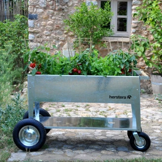 Herstera Plantebord <strong>Alamenda</strong>  Galvanisert 120x60x80 cm