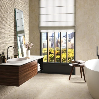 Gulvflis <strong>Iguazu</strong>  Beige Matt 21x63 cm