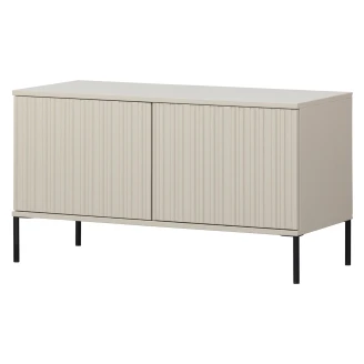Woood TV-benk <strong>Gravure</strong>  Sanddis, Svart 100 cm