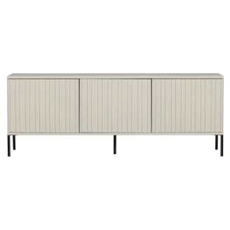 Woood TV-benk <strong>Gravure</strong>  Sanddis, Svart 150 cm