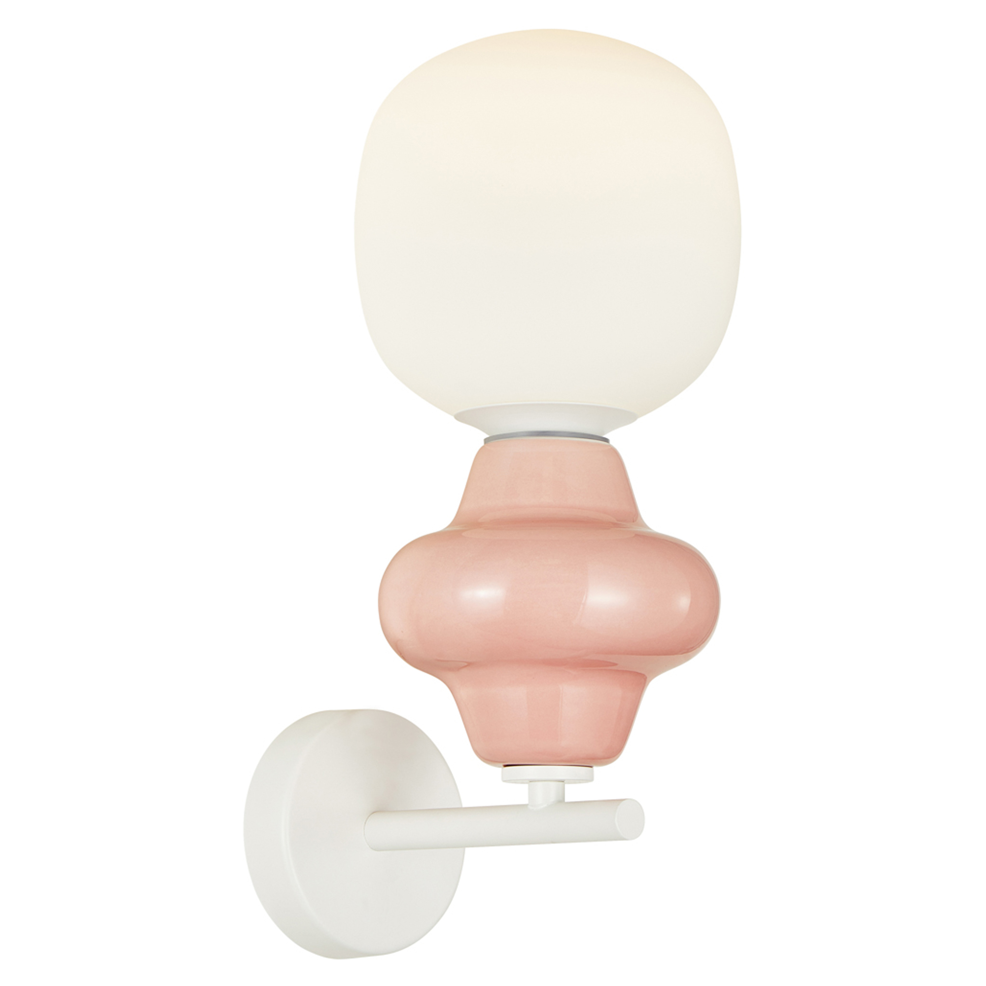 Vegglampe Norin Rosa Matt