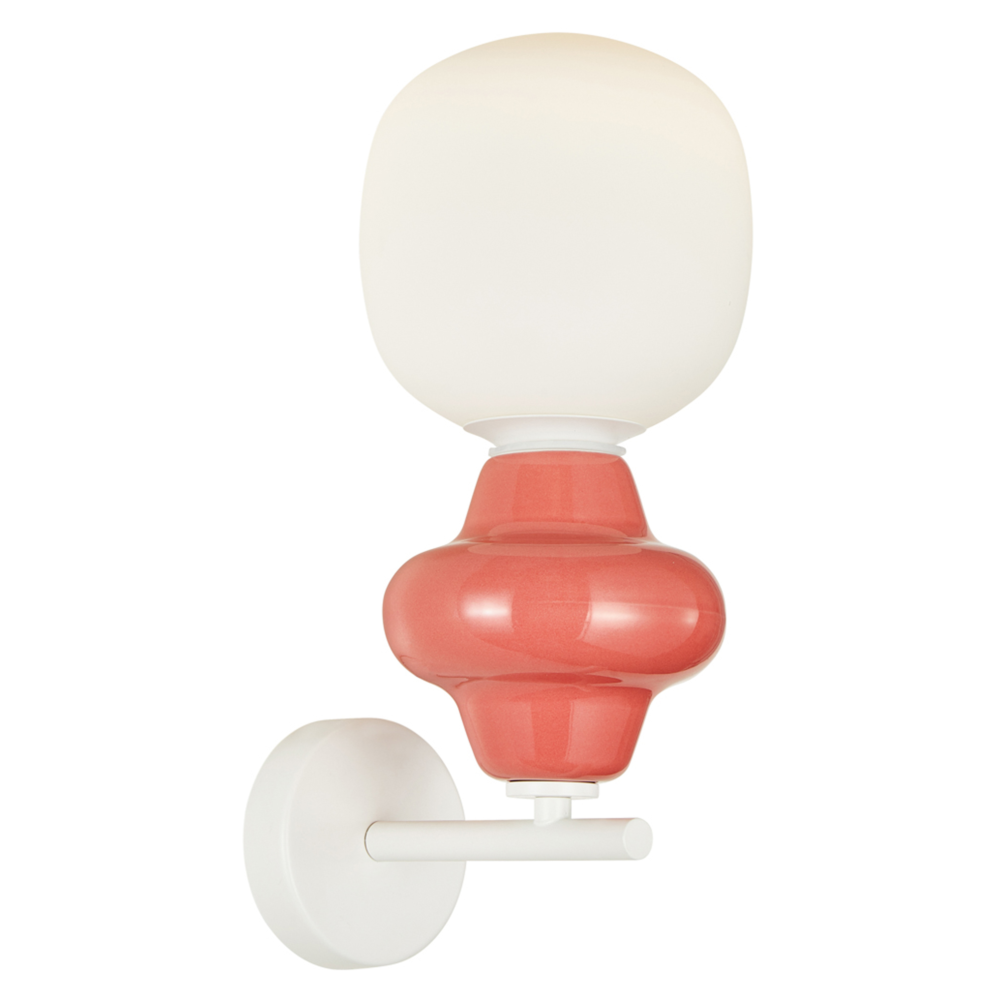 Vegglampe Norin Rød Matt