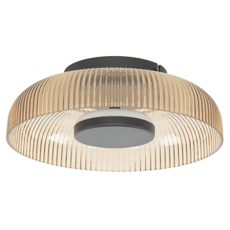 Taklampe <strong>Aroli</strong>  Gul, Svart Matt