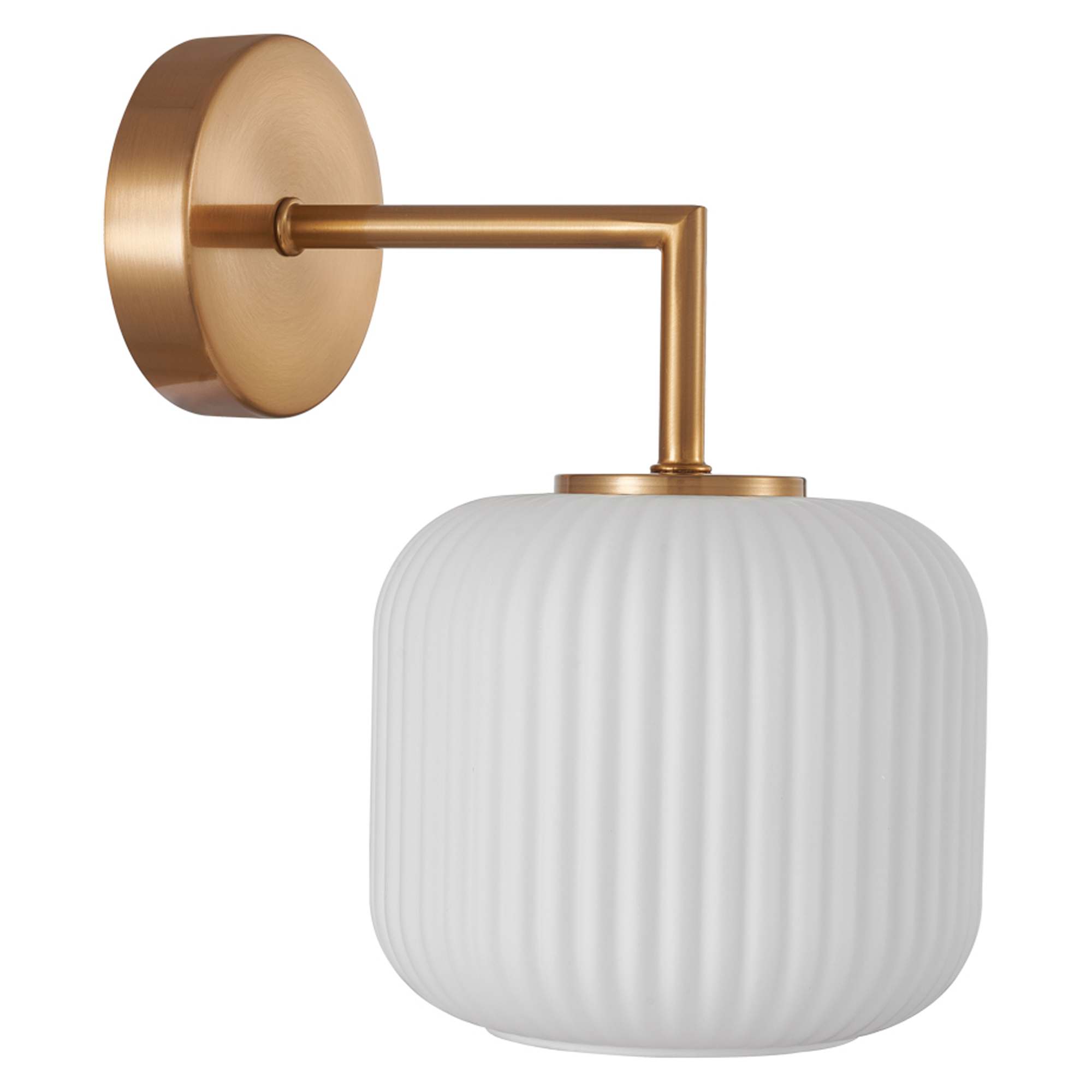 Vegglampe Ostra Gull Matt