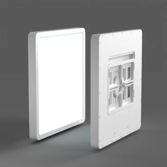 LED-panel Firox Hvit Matt 23x23 cm