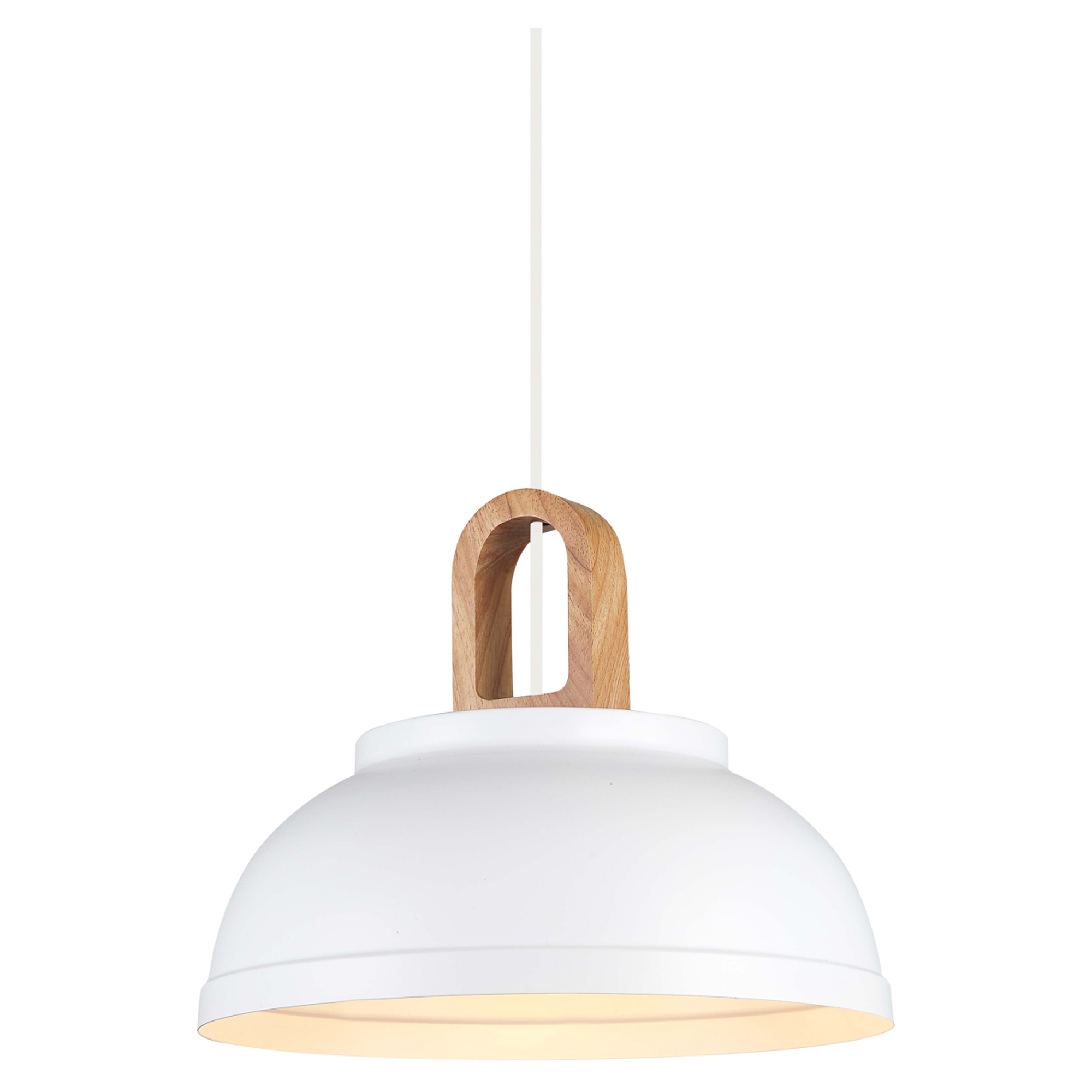 Hengelampe Harlen Hvit Matt Ø 30 cm