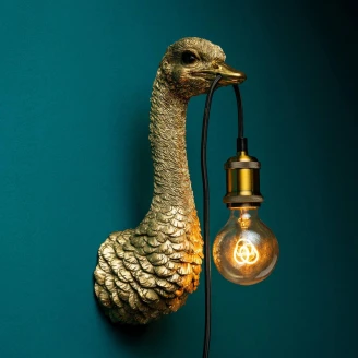 Werner Voss Vägglampa Baby <strong>Franz Josef</strong>  Guld Blank