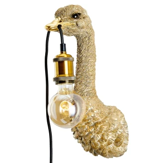 Werner Voss Væglampe Baby <strong>Franz Josef</strong>  Guld Blank