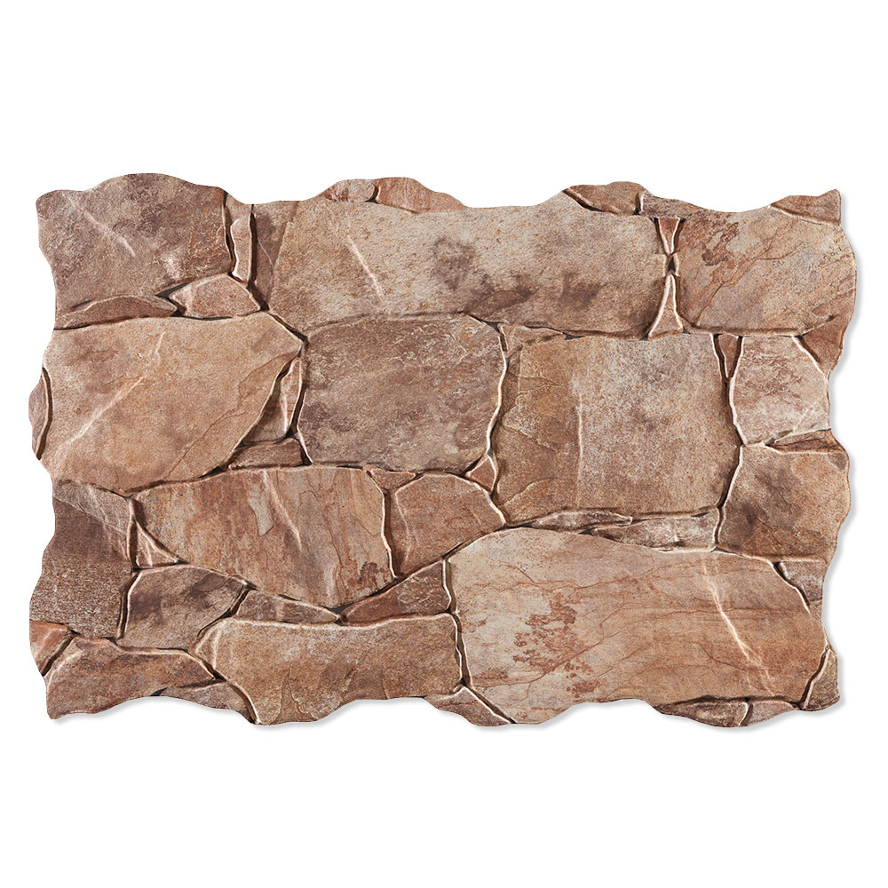 Veggflis Coralstone Bronse Matt 34x50 cm