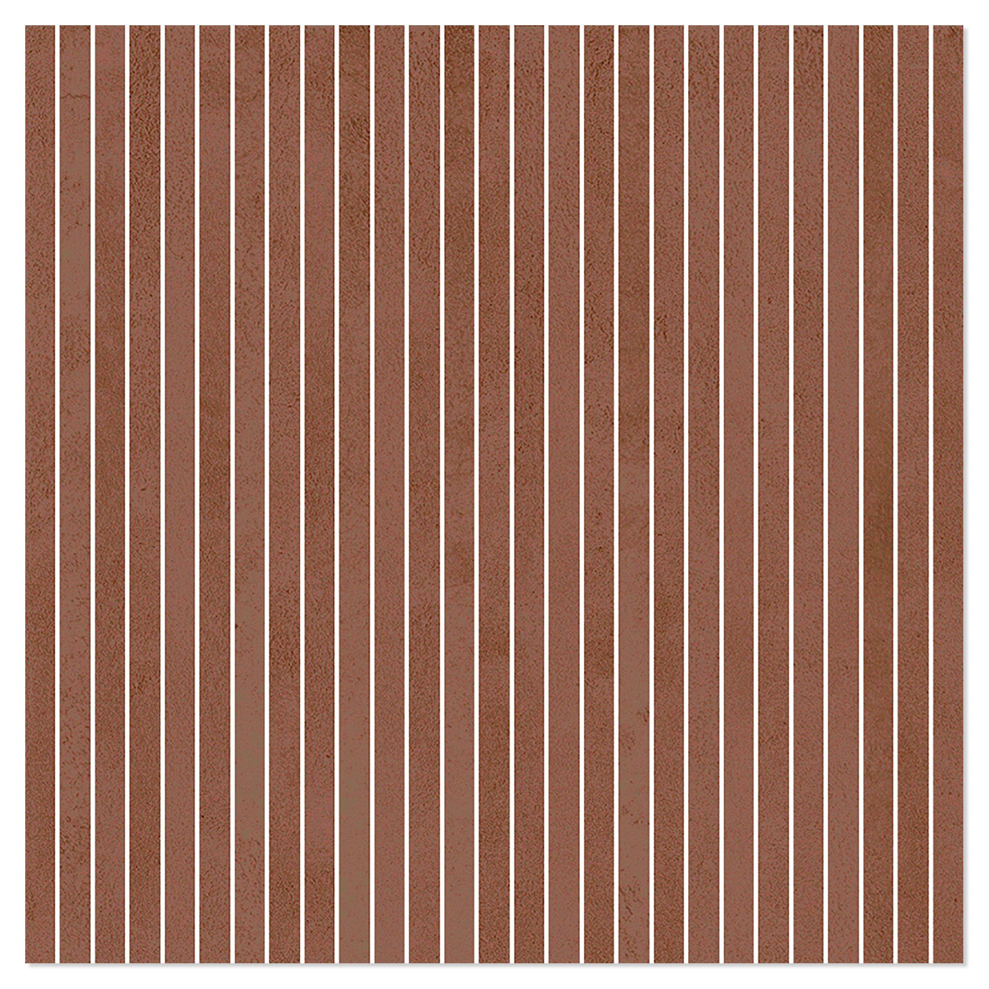 Mosaikk Gulvflis Delicate Brun Matt 30x30 (1x30) cm