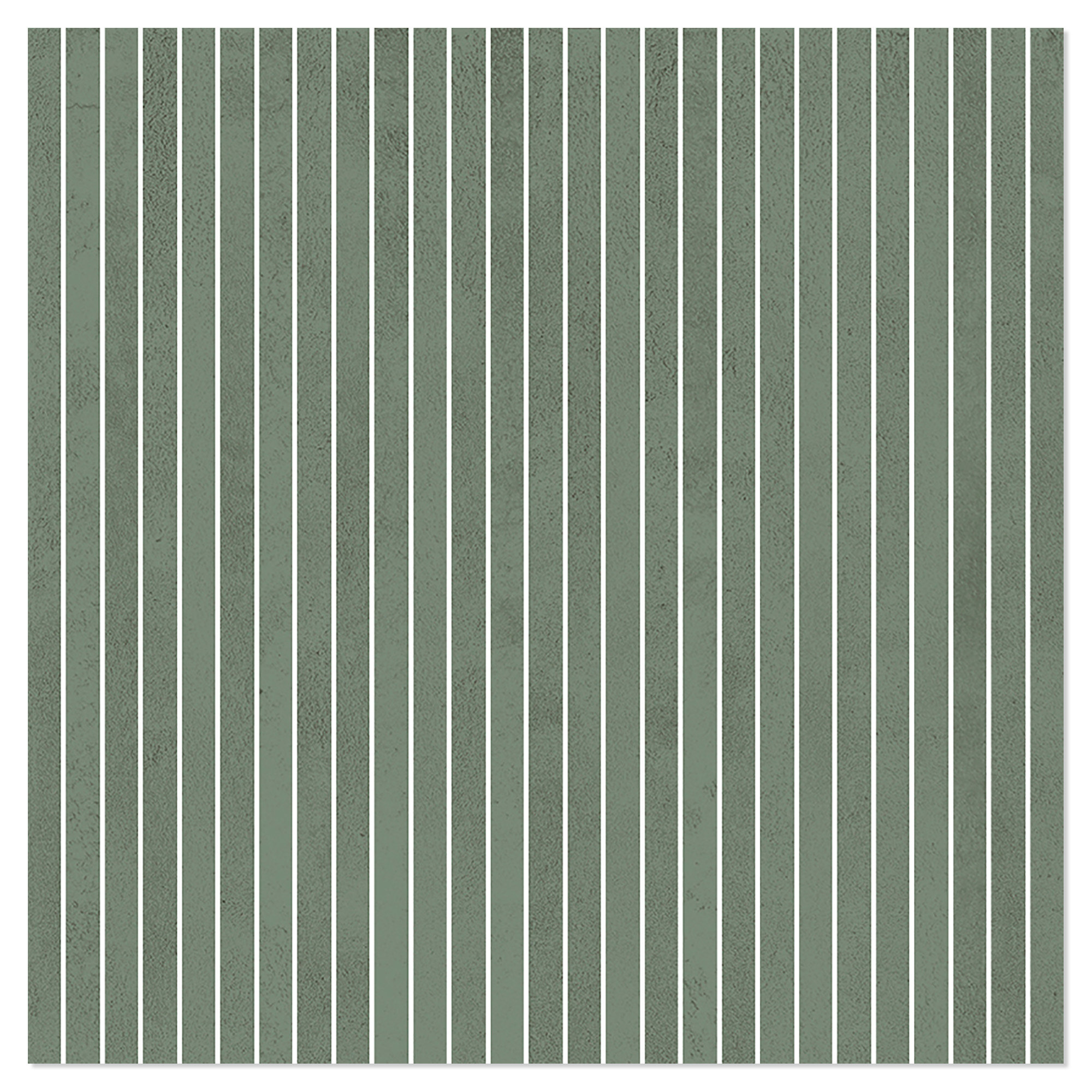Mosaikk Gulvflis Delicate Grønn Matt 30x30 (1x30) cm
