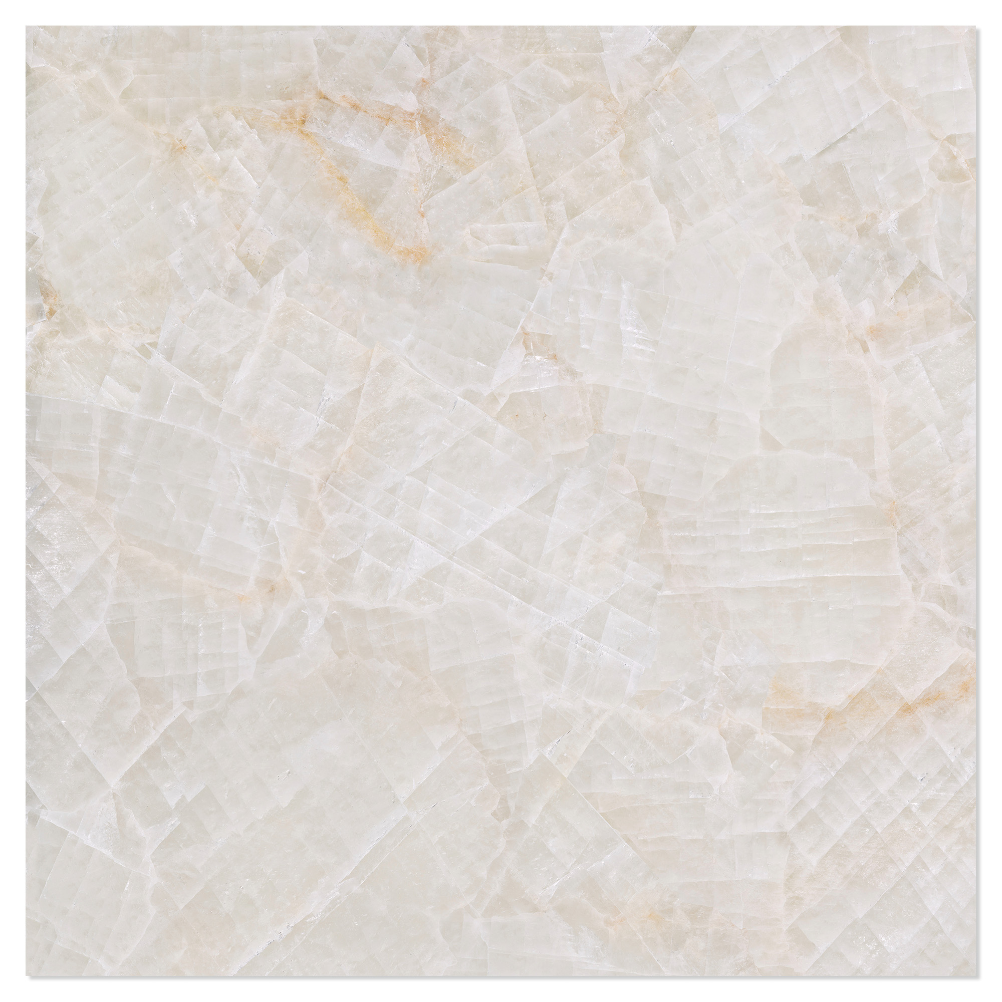 Marmor Gulvflis Glace Cream Polert 120x120 cm
