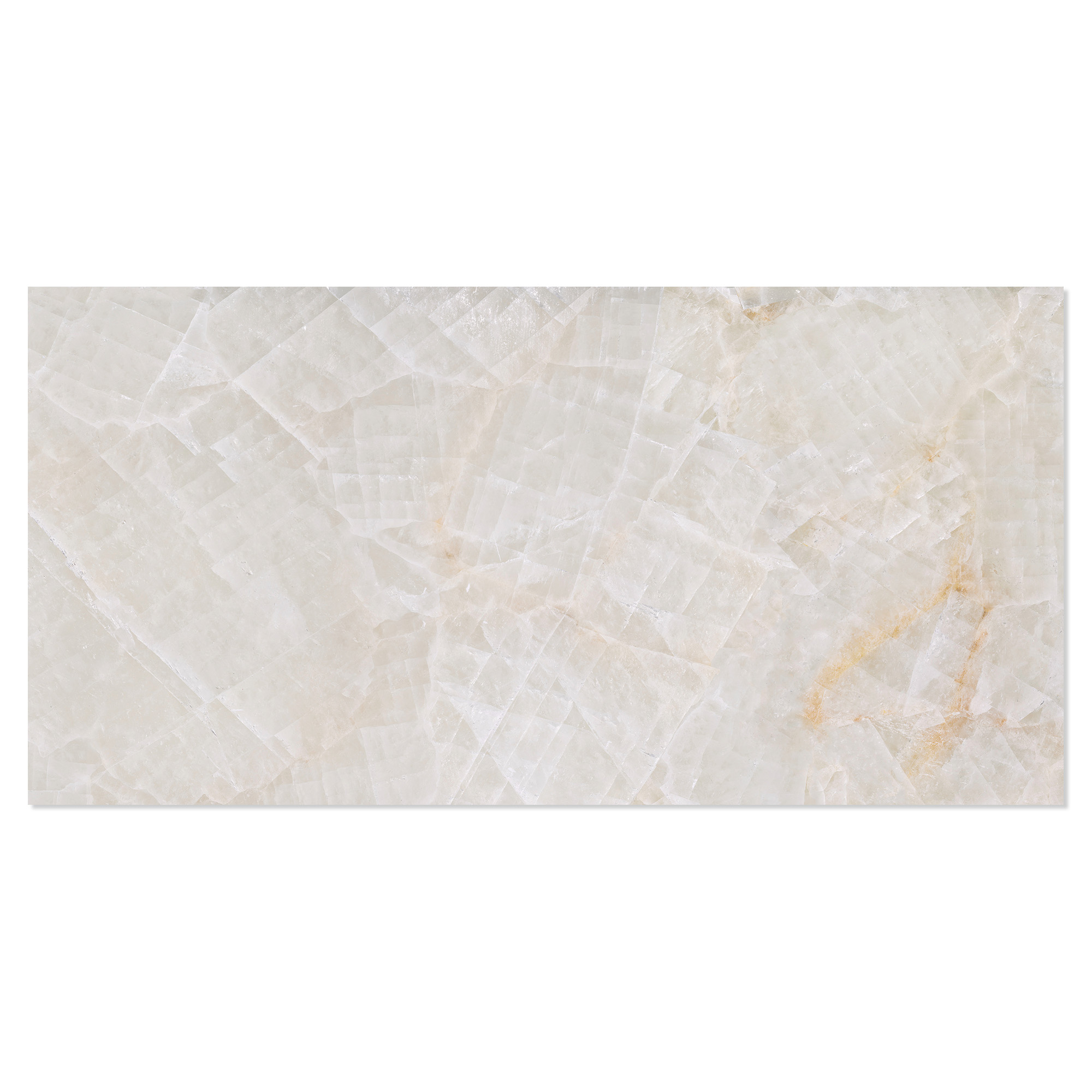 Marmor Gulvflis Glace Cream Polert 60x120 cm