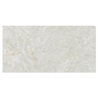 Marmor Gulvflis <strong>Glace</strong>  Hvit Matt-Sateng 60x120 cm