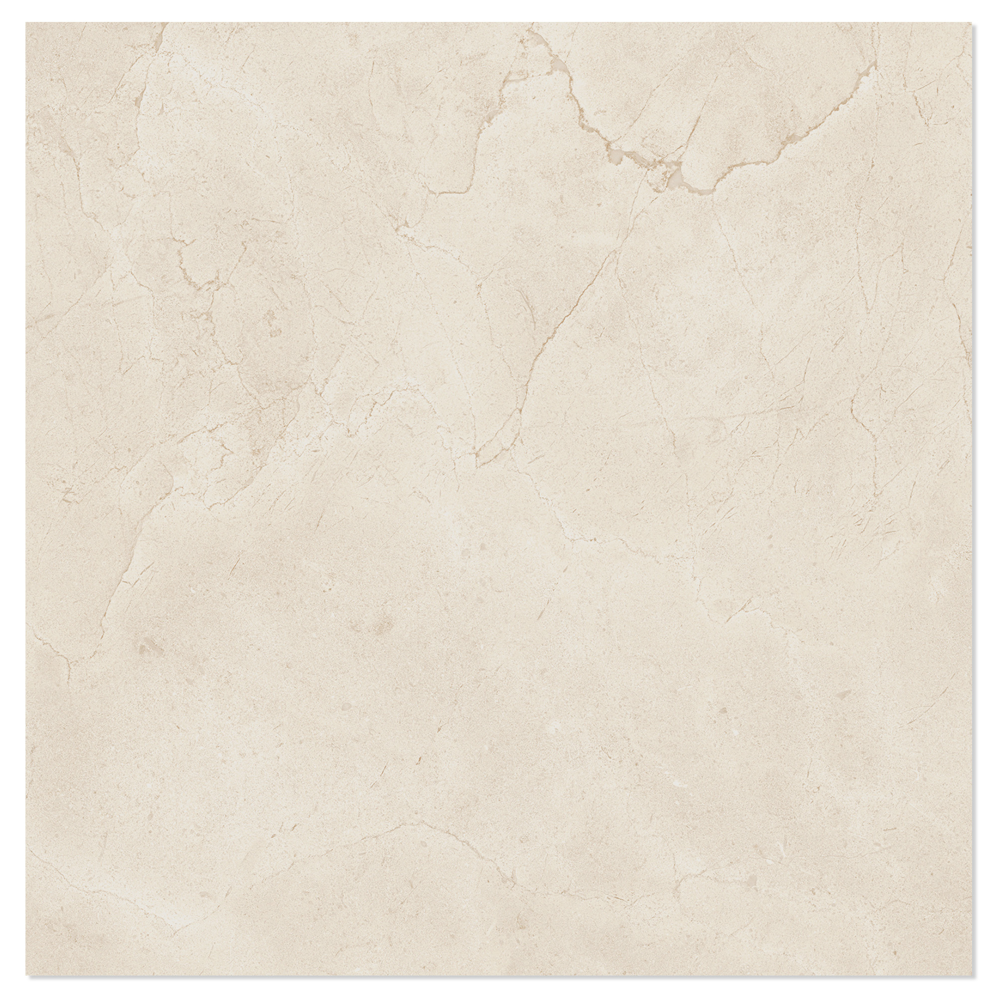 Marmor Gulvflis Ecru Beige Matt-Sateng 60x60 cm