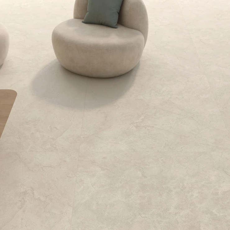 Marmor Gulvflis Ecru Beige Matt 60x60 cm