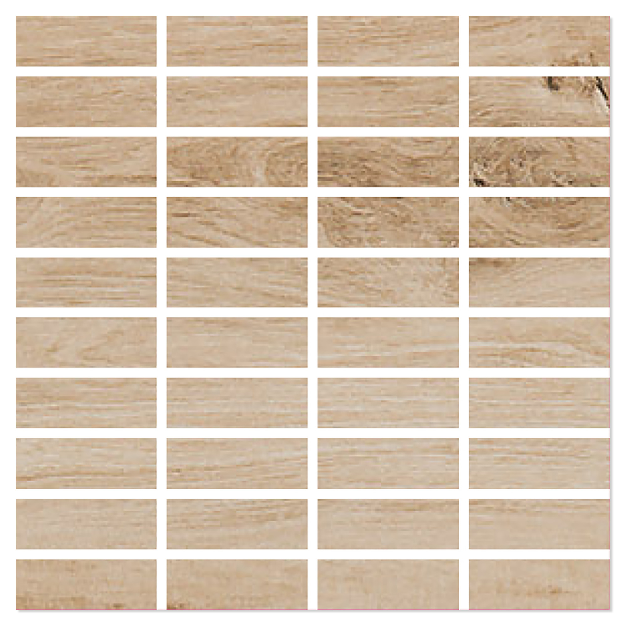 Tre Gulvflis TimberRove Beige Matt 30x30 (2.5x7) cm