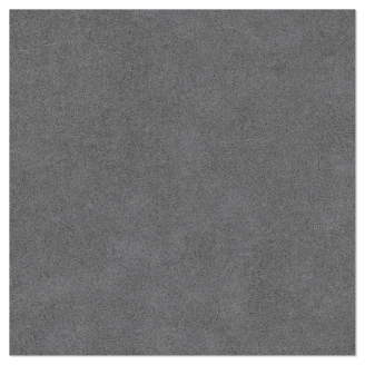 Gulvflis <strong>Alvar</strong>  Svart Matt 120x120 cm