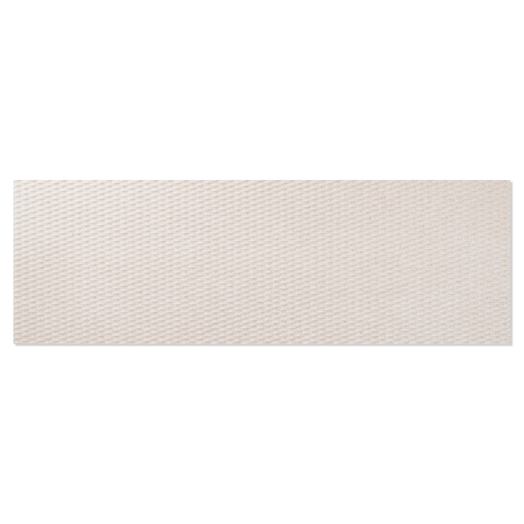 Veggflis Alvar Beige Relief Matt 33x100 cm