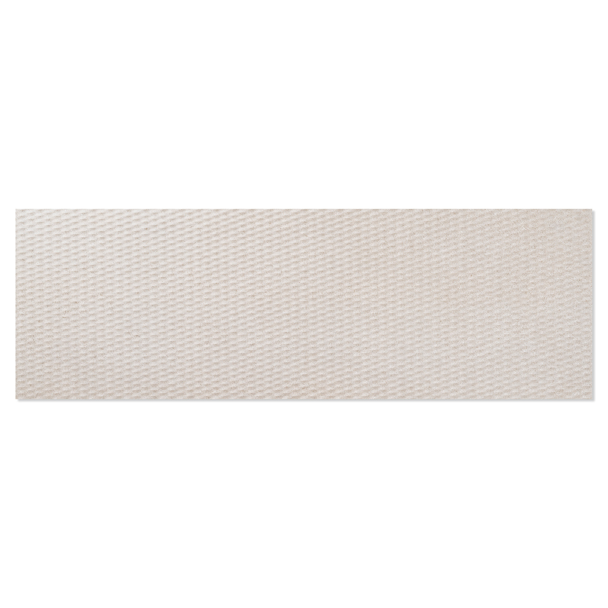 Veggflis Alvar Lys Beige Relief Matt 33x100 cm