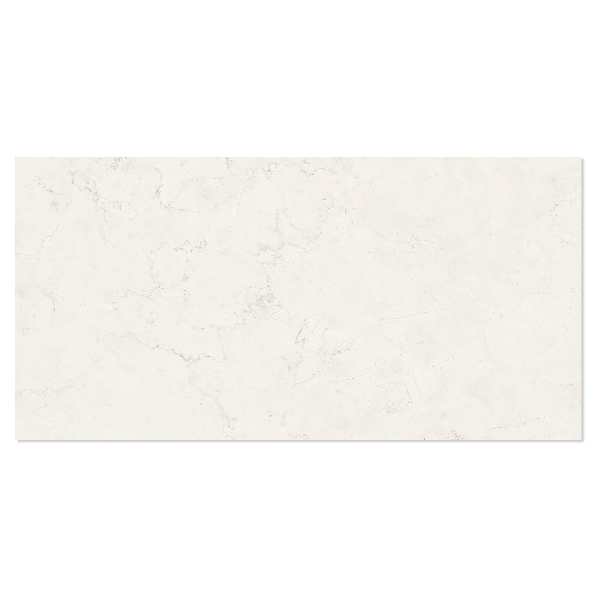 Marmor Gulvflis Alabia Hvit Polert 60x120 cm