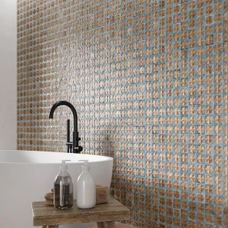 Veggflis <strong>Blaze</strong>  Terra Aqua Matt 31x56 cm