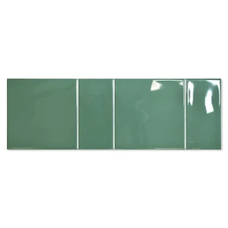 Veggflis <strong>Radiance</strong>  Grønn Blank 15x45 cm