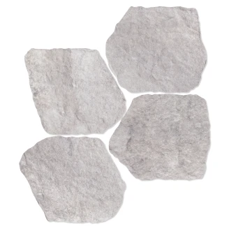 Gulvflis <strong>Berga</strong>  Grå Matt Relieff 29x33 cm