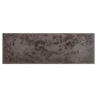 Veggflis <strong>Bränn</strong>  Svart Matt 15x45 cm