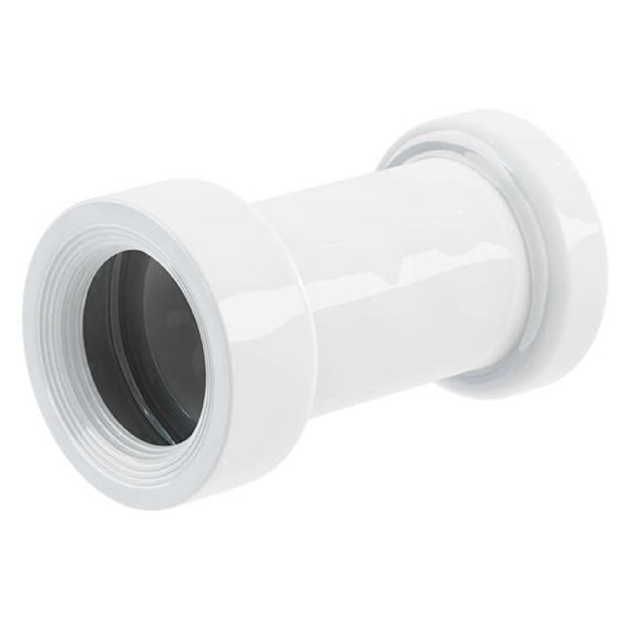 Burlington Rett Keramisk WC-tilkobling