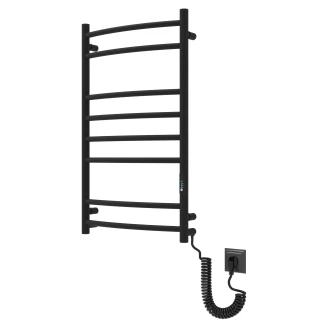 El Håndklædetørrer 130 W <strong>Solera</strong>  Sort Mat