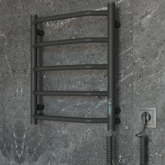 Elektrisk Håndkletørker 45 W <strong>Spaia</strong>  Svart Matt